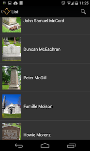 Mount Royal Cemetery Geoguide Screenshots 6