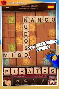 Captura de pantalla de la aplicacion Android Words+ ~ turn-based