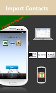 Excel<->Contacts - screenshot thumbnail
