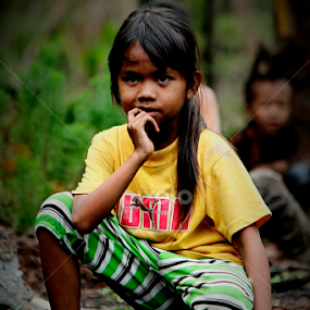 Shadow of the day by Pani Indra - Babies & Children Child Portraits
