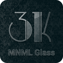 3K MNML Glass - Icon Pack v3.4.1