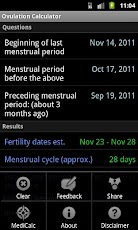 Ovulation Calculator
