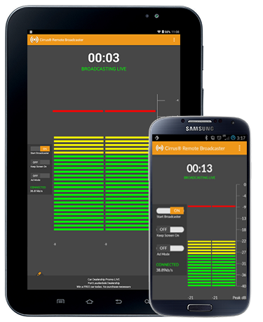 Cirrus Remote Broadcaster