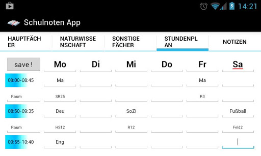 Download Schulnoten App Google Play softwares ...