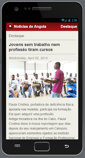 【免費新聞App】Noticias de Angola-APP點子