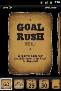 Goal Rush: Sprint Sales Raly