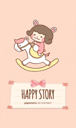 Happy story go launcher theme