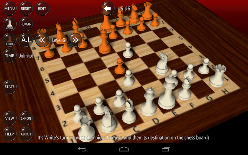 3D Chess Game Screen 2