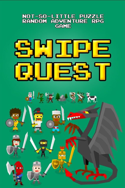 Android application Swipe Quest screenshort