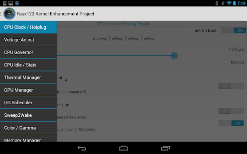 Faux123 Kernel Enhancement Pro 1.8.9 Android APK [Full] Latest Version Free Download With Fast Direct Link For Samsung, Sony, LG, Motorola, Xperia, Galaxy.