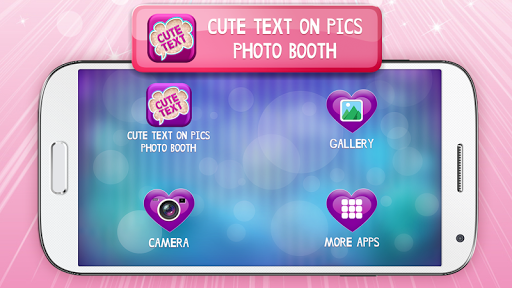 Cute Text on Pics Photo Booth
