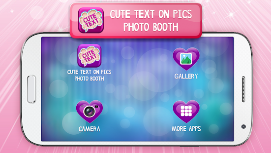 Cute Text on Pics Photo Booth Screenshots 2