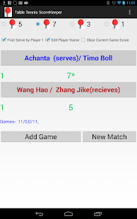 Lastest Table Tennis Score Keeper APK