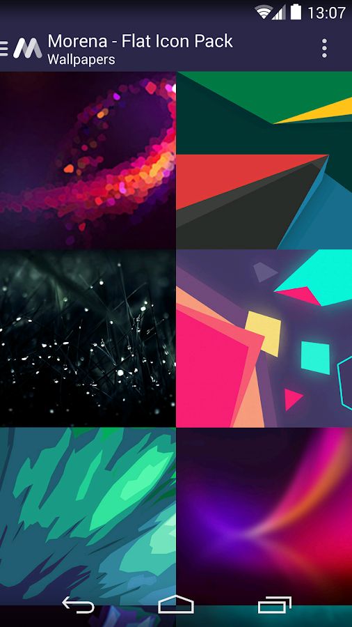 Morena - Flat Icon Pack - screenshot