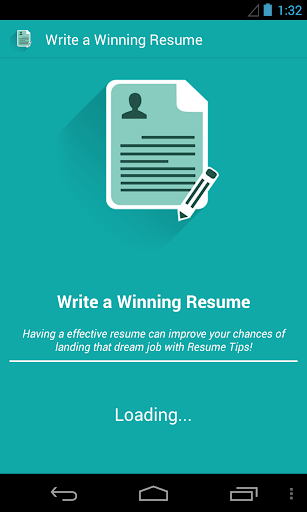 Writing a Winning Resume