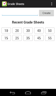 Lastest Grade Sheets APK for PC