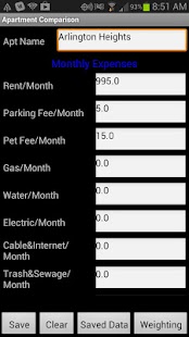 Apartment Comparison