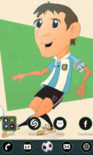 Go Launcher Ex Messi Theme