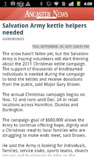 Download Ancaster News APK for Android