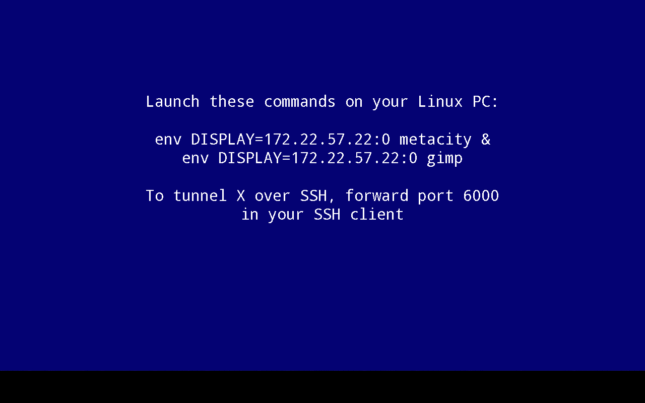    XServer XSDL- screenshot  
