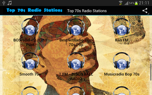 【免費音樂App】Top 70s Radio Stations LIGHT-APP點子