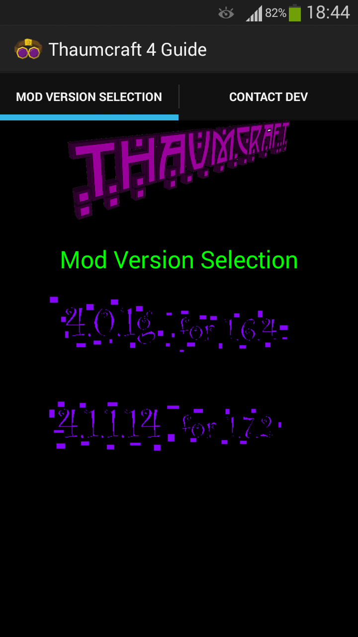 Thaumcraft 4 Guide(Ad Free) Screen 2