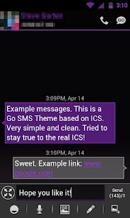 How to get GO SMS THEME-Smooth ICS Purple 1.4 mod apk for pc