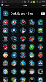 How to mod HD Icons: Dark Edges - Blue patch 2.0.5 apk for android