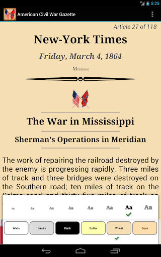 【免費教育App】1864 Mar Am Civil War Gazette-APP點子