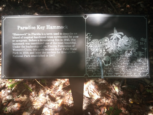 Paradise Key Hammock Plaque 