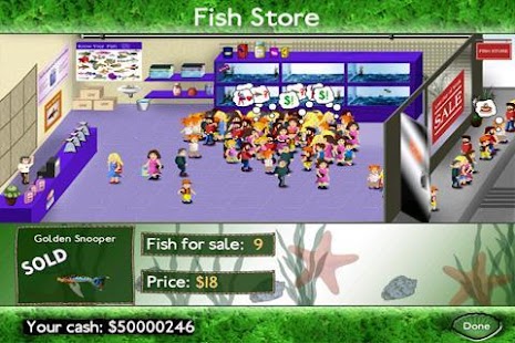 Fish Tycoon Chart Excel