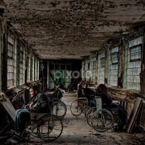 Victims of a Forgotten Asylum... by Dawn Robinson - Buildings & Architecture Decaying & Abandoned