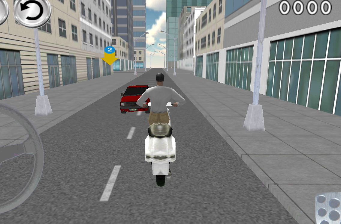 Kota Motor Scooter Parkir 3D Apl Android Di Google Play