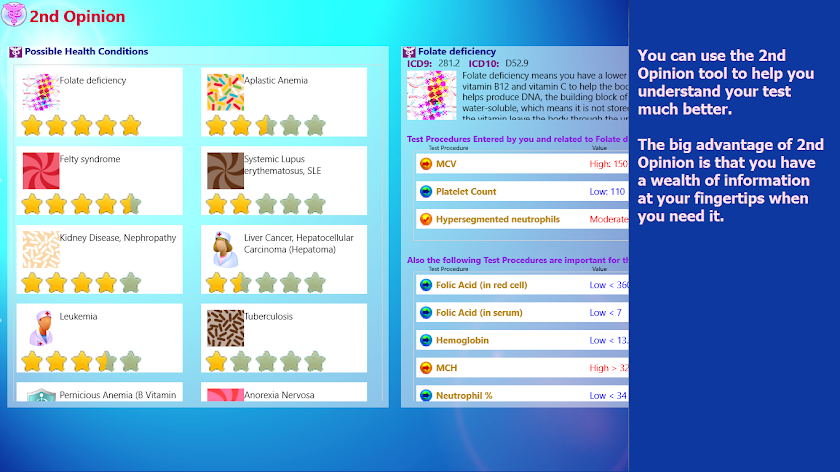 2nd Opinion Screen 2