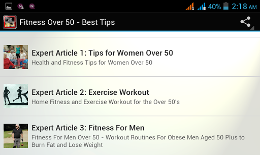 【免費健康App】Fitness Over 50 - Best Tips-APP點子