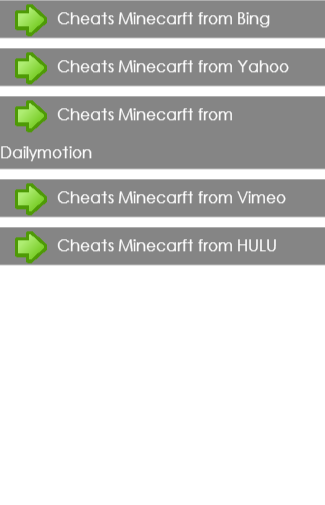 Cheats for Minecarft