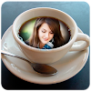 Coffee cup frames icon