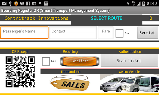 Boarding Register QR