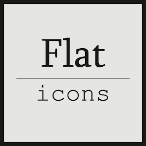 Flat icons (ADW/Apex/GO/Nova) 個人化 App LOGO-APP開箱王