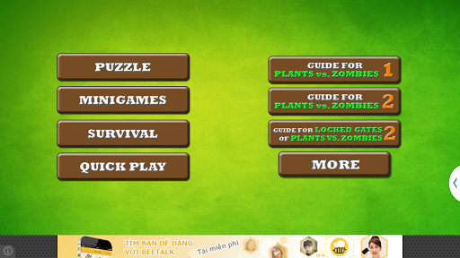 More Guide - Plants vs Zombies