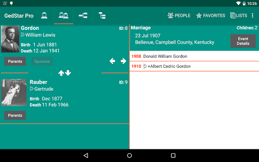 【免費書籍App】GedStar Pro Genealogy Viewer-APP點子