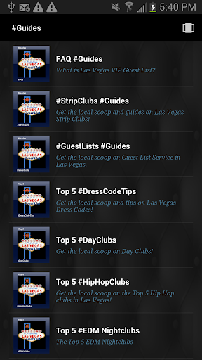 【免費生活App】Las Vegas Guest List-APP點子