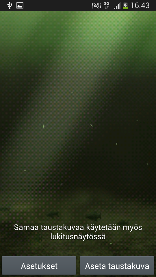 Kraken Live Wallpaper Screen 3