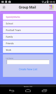  Group Mail Free – Vignette de la capture d'écran  