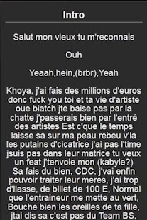La Fouine Paroles Screenshots 2