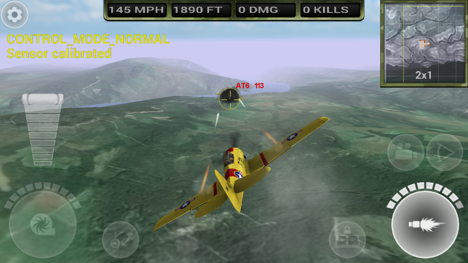FighterWing 2 Flight Simulator - screenshot