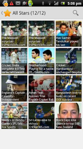 Cricketer News