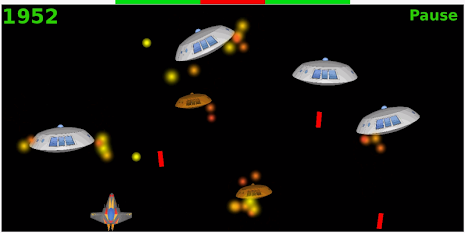 Alien Colliders, Space Shooter poster 2