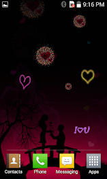 Love Fireworks Live Wallpaper poster 6