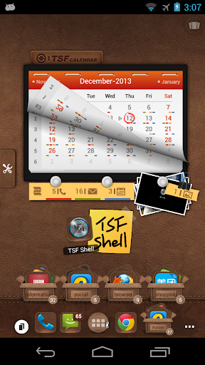 TSF Calendar Widget